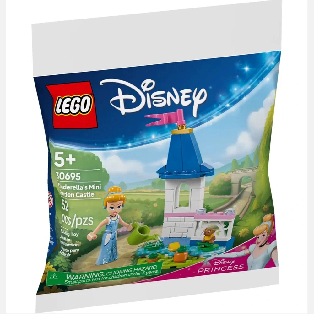 LEGO Cinderella’s Mini Garden Castle (30695) NEW in Sealed Bag